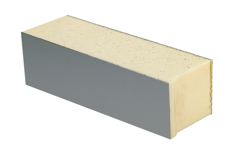 Painéis sanduíche com núcleo de espuma de poliuretano com revestimento de aço galvanizado de 100mm para edifícios (2)