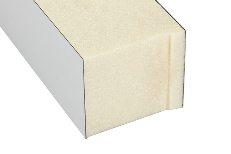 Panneaux sandwich à noyau en mousse de polyuréthane face en acier galvanisé de 100 mm pour les bâtiments (4)