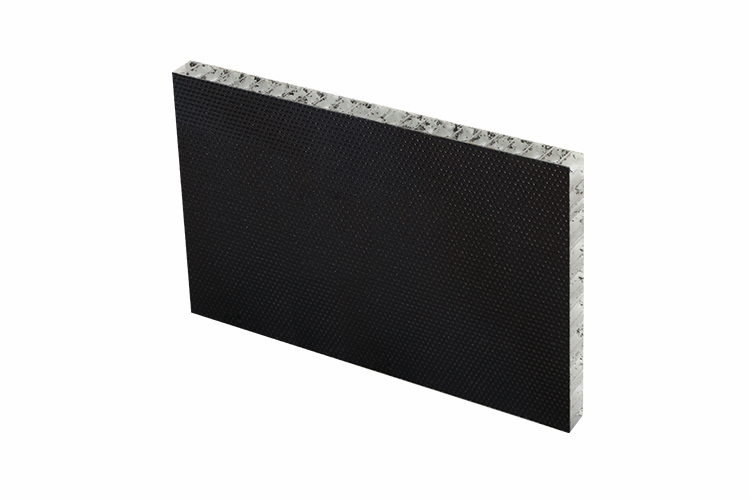 用于拖车地板的 15 毫米黑色防滑 PP 蜂窝板 (3)