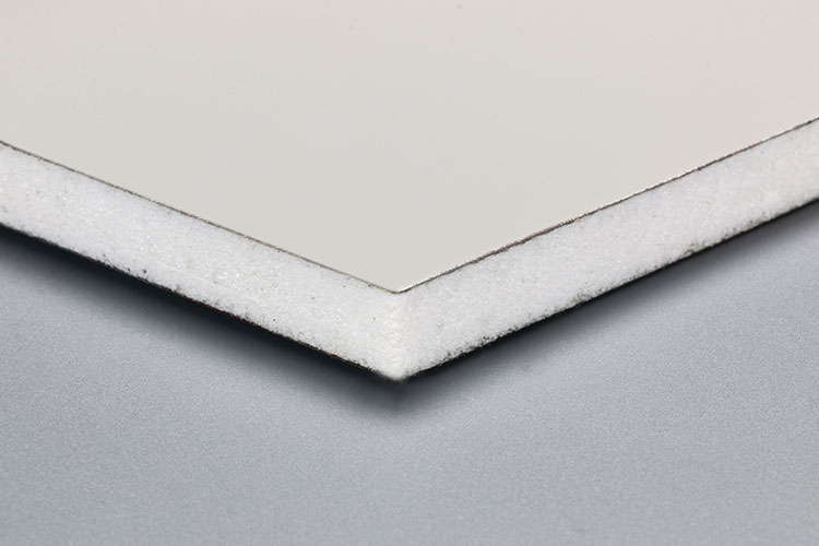 15mm Galvanized Steel Faceted PET Foam Sandwich Panels