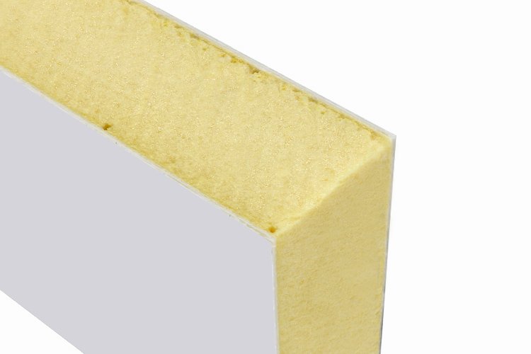 Panel sándwich de espuma XPS con piel de CFRT de 40 mm