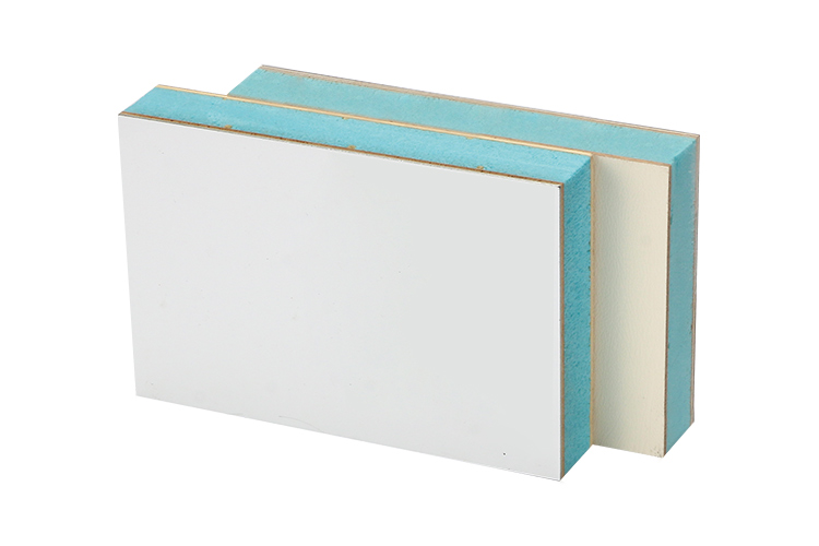 Panel sándwich de aluminio+madera contrachapada de 32,5 mm con núcleo de espuma XPS