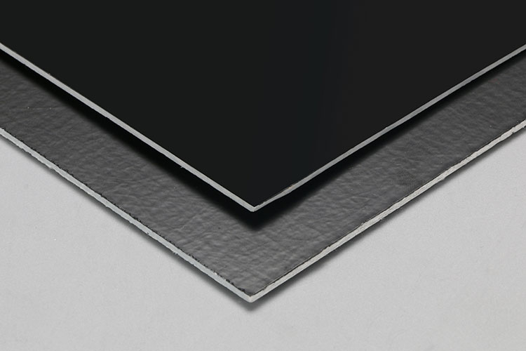 Black UV-resistant Flat FRP Face Sheet