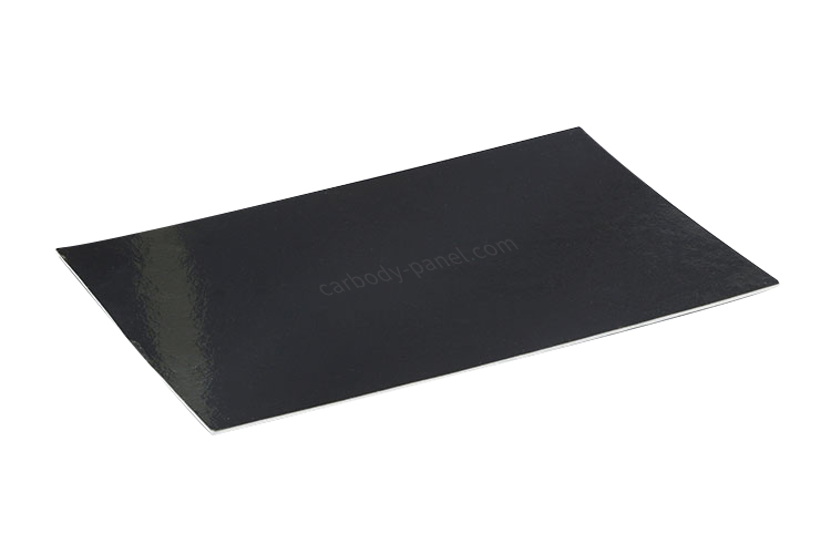 Black UV-resistant Flat GRP Sheet