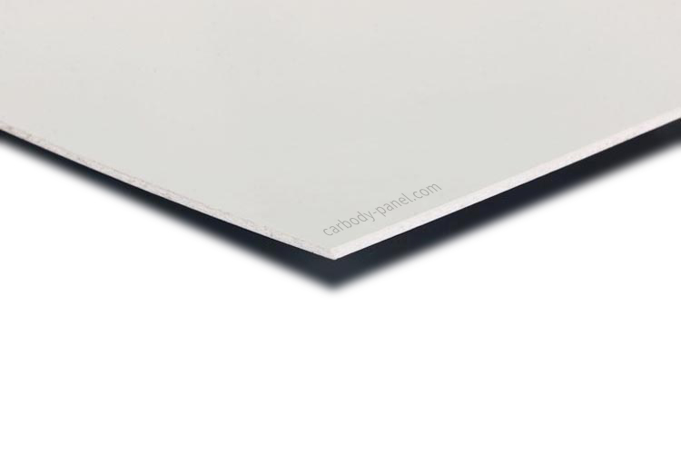 White High Gloss Fiber Reinforced Polymer (FRP) Sheet