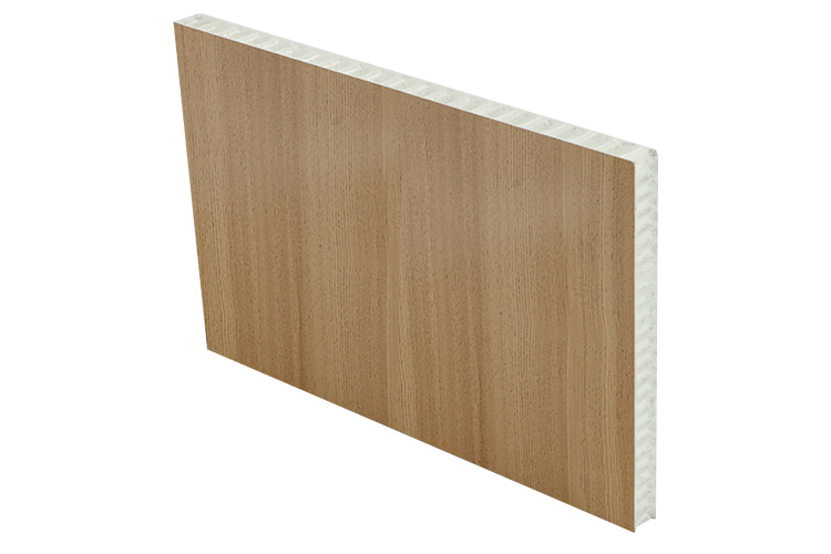 18mm Wood Grain Skin PP Honeycomb Core Sandwich Panel (1)